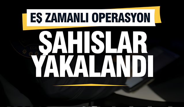 Isparta'da Yapılan Eş Zamanlı Operasyonda Aranan 13 Şahıs Yakalandı!