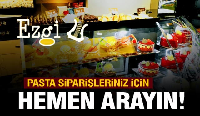Isparta'da yaş pasta siparişleriniz için adres Ezgi Pastanesi 
