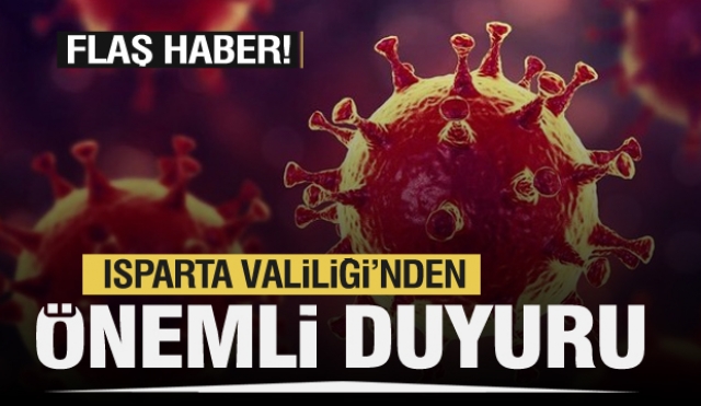 Isparta'da yaşayan herkesi ilgilendiren haber!