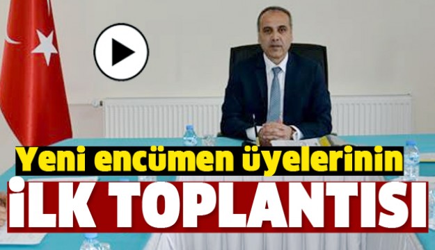 ISPARTA'DA YENİ SEÇİLEN ENCÜMEN ÜYELERİN İLK TOPLANTISI 
