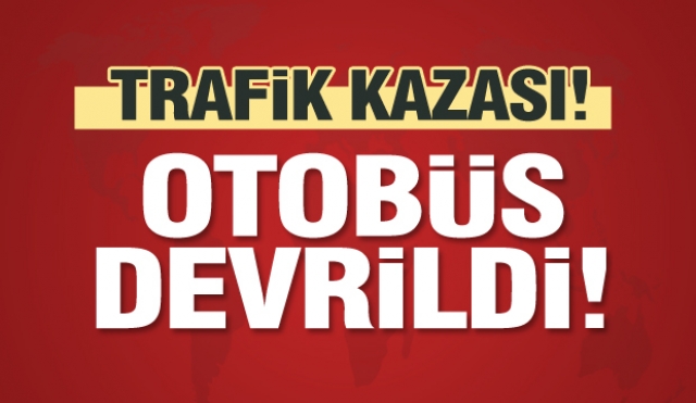 Isparta'da Yolcu Otobüsü Kazası!