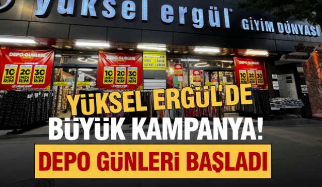 Isparta'da Yüksel Ergül Giyim Dünyasında “Depo Günleri” Başladı!