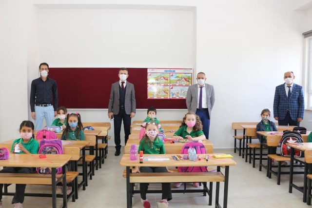 Isparta'da yüz yüze eğitim süreci...