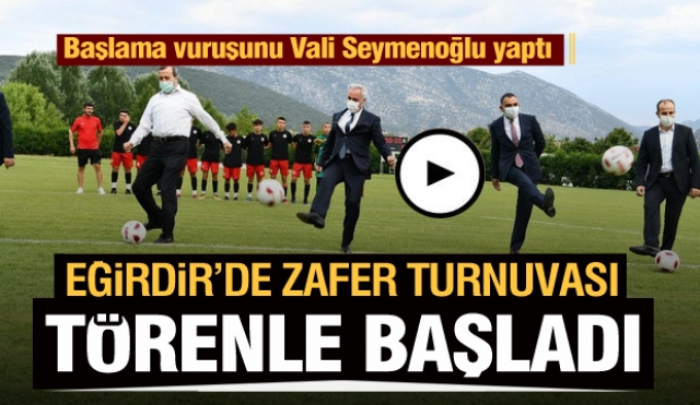 Isparta'da Zafer Turnuvası Törenle Başladı