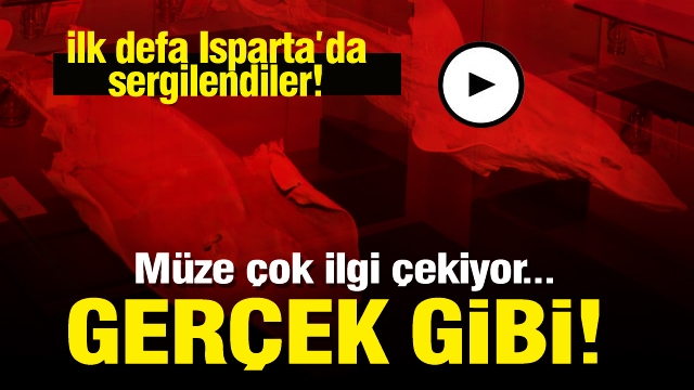 Isparta'daki bu müzedeki canlılar çok dikkat çekiyor!