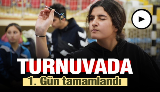 Isparta'daki Dart Turnuvasında 1. gün tamamlandı