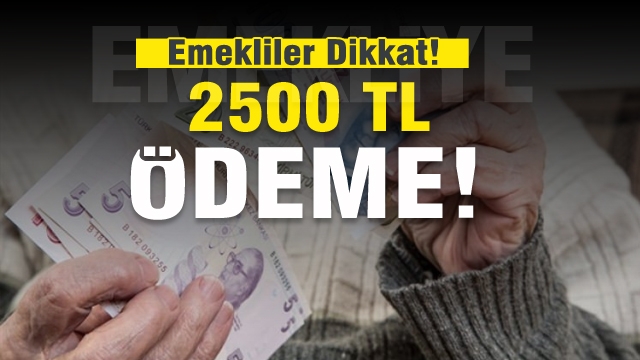 Isparta'daki Emekliler Dikkat!  ödemeye 1 ay kaldı