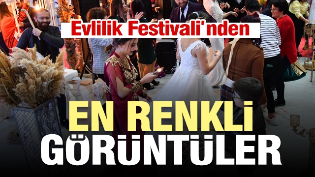Isparta'daki Evlilik Festivali'nden renkli görüntüler...
