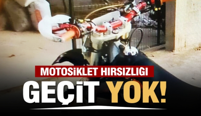 Isparta'daki motosiklet hırsızlığı olayı