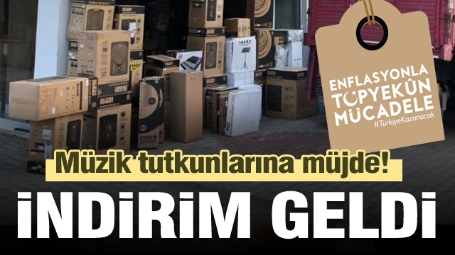 Isparta'daki müzik tutkunları Tezcan Müzik'te indirim başladı