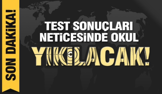 Isparta'daki okul depreme dayanıksız çıkınca yıkım kararı alındı