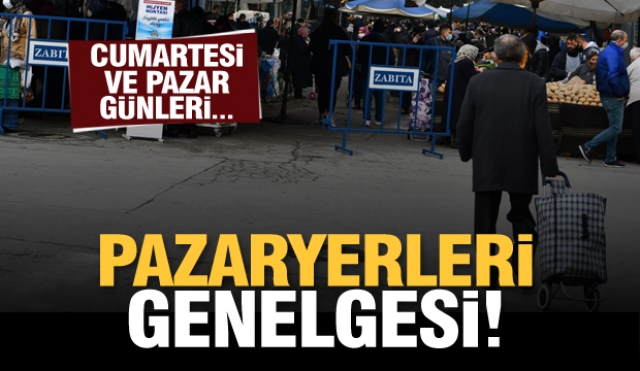 ISPARTA'DAKİ PAZAR YERLERİ ARTIK... GENELGE YANINLANDI