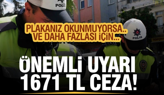 Isparta'daki Sürücüler Arabanızı Kontrol Edin! Kontrol Etmezseniz 1.671 TL Cezası Var!