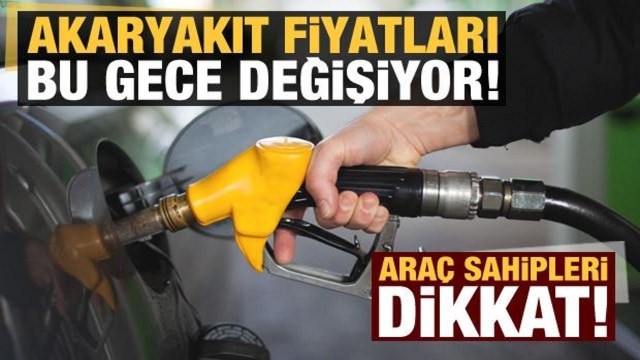 Isparta'daki Sürücüler Dikkat! Bu Gece Zam Geliyor