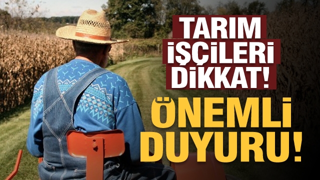 Isparta'daki tarım işçilerini ve faaliyetlerini ilgilendiren önemli haber