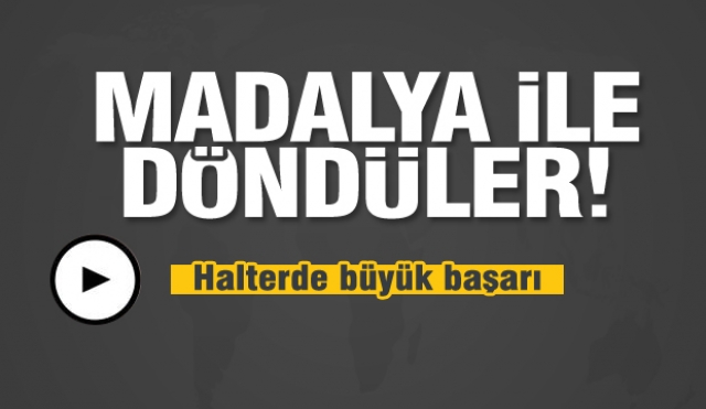 ISPARTA'DAN BÜYÜK HALTER BAŞARISI