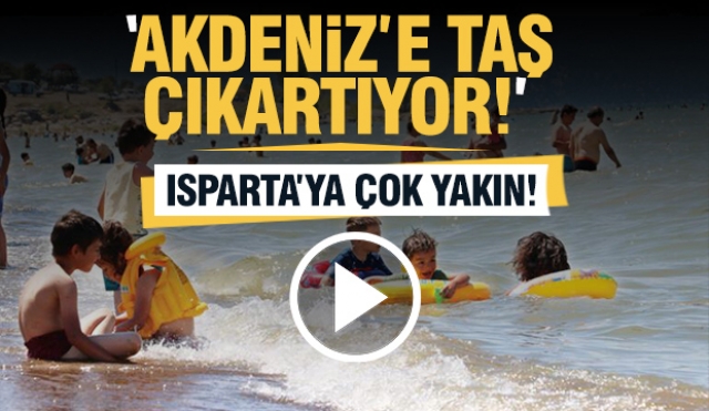 Isparta'dan Gidilecek Çok Güzel Bir Plaj
