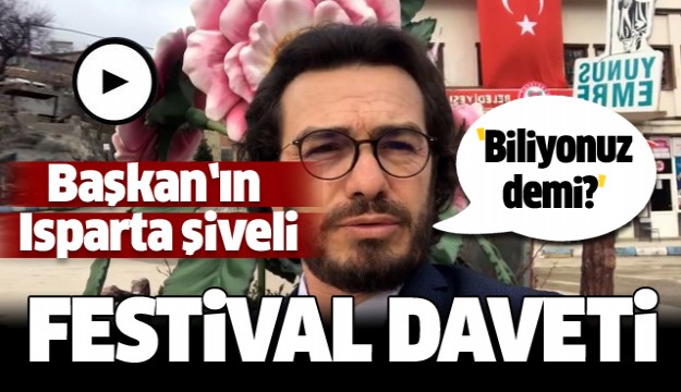 Ispartalı Belediye Başkanı, Elazığlı şelale fenomenine rakip oldu