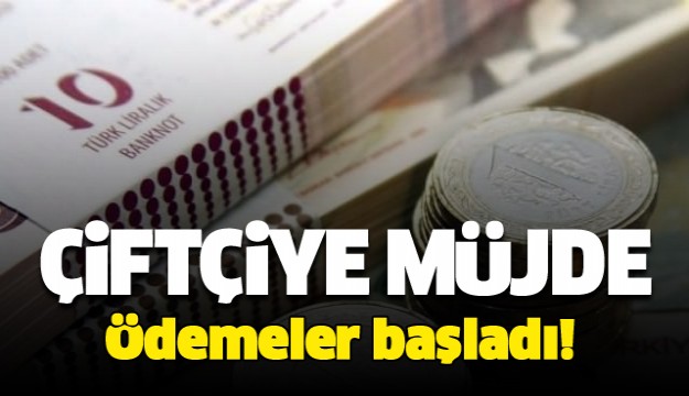 ISPARTALI ÇİFTÇİLERE MÜJDE! ÖDEMELER BAŞLADI