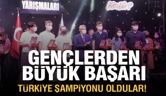 Ispartalı Gençlerden Büyük Başarı Türkiye Şampiyonu oldular