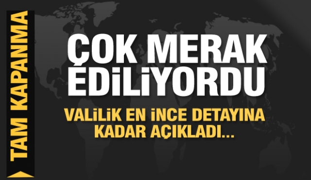 ISPARTALI VATANDAŞ  İÇİN VALİLİK AÇIKLADI