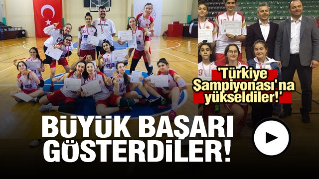 ISPARTA'NIN BASKETBOL YILDIZLARI TÜRKİYE ŞAMPİYONASINDA!