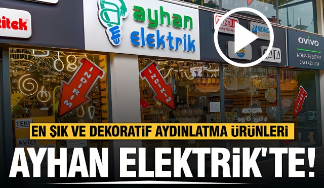 Isparta'nın En Şık ve Dekoratif Aydınlatma Ürünleri Ayhan Elektrik’te!