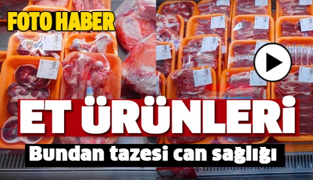 ISPARTA'NIN EN TAZE MANGALLIK ETLERİ BU KASAPTA