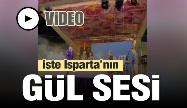 Isparta'nın gül sesi belli oldu