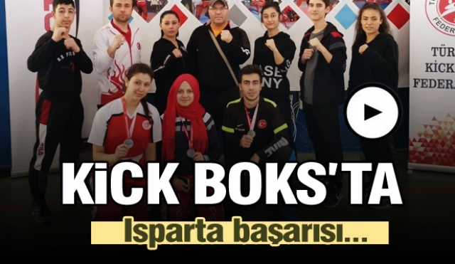 ISPARTA'NIN KİCK BOKS'TA BÜYÜK BAŞARISI