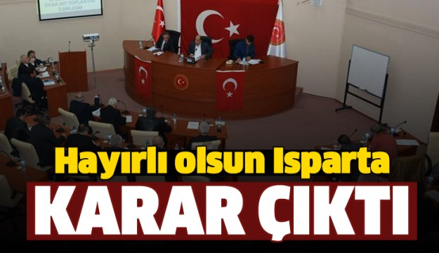 ISPARTA'NIN KÖYLERİNE BÜYÜK MÜJDE!