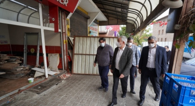 Isparta'nın tarihi pazarında restorasyon dokunuşları başladı