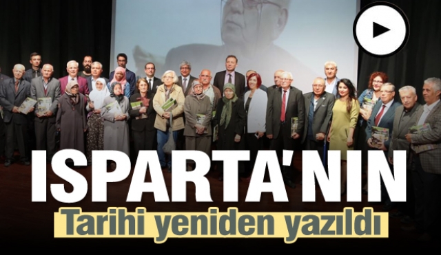 Isparta'nın Tarihi yeniden yazıldı belgeseli sunuldu
