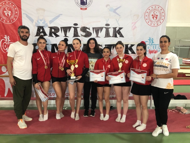Isparta'ya Büyük Gurur Yaşattılar! Cimnastikte Büyük Başarı