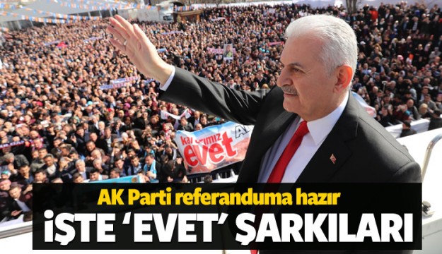 İşte AK Parti'nin yeni kampanya şarkıları!