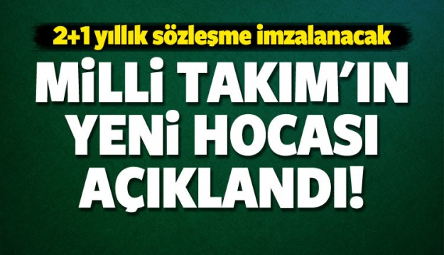 İşte Milli Takımın yeni hocası! İstanbul'a geliyor