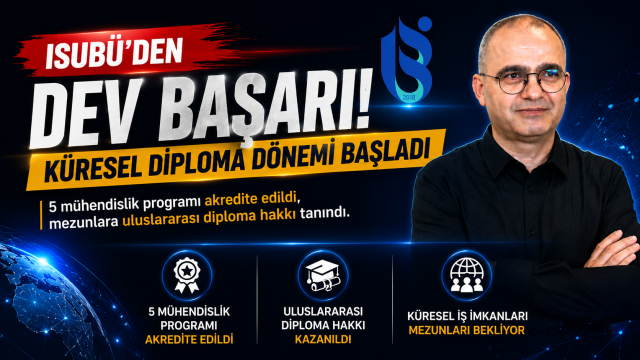 ISUB&Uuml;'den Dev Başarı: K&uuml;resel Diploma D&ouml;nemi