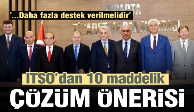 ITSO’dan iş kaybına yönelik 10 maddelik çözüm önerisi