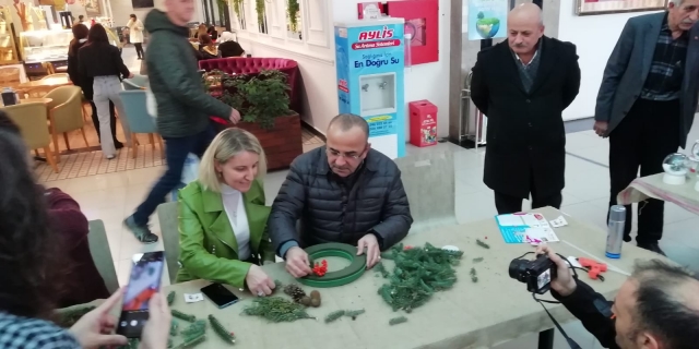 Iyaşpark AVM’ de Ekolojik Sanat Atölyesi düzenlendi