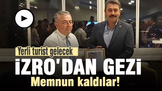 İZRO'dan Isparta Gezisi... İzmir'den ilimize yerli turist gelecek