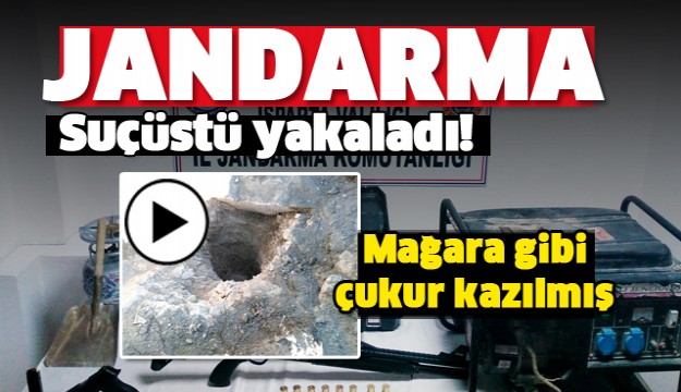 JANDARMA ISPARTA'DA SUÇÜSTÜ YAKALADI!