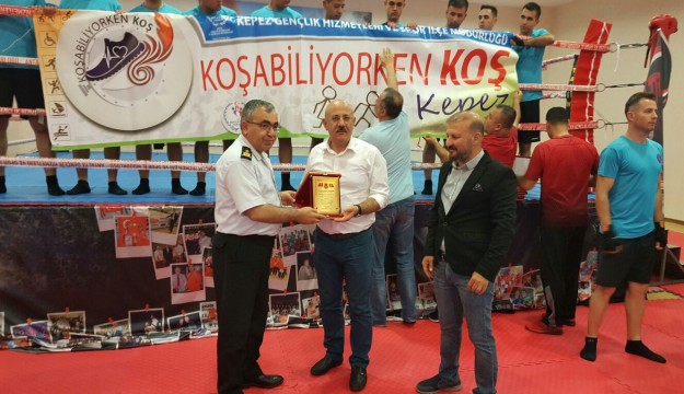Jandarma Komutanlığı personeline sertifikaları verildi  
