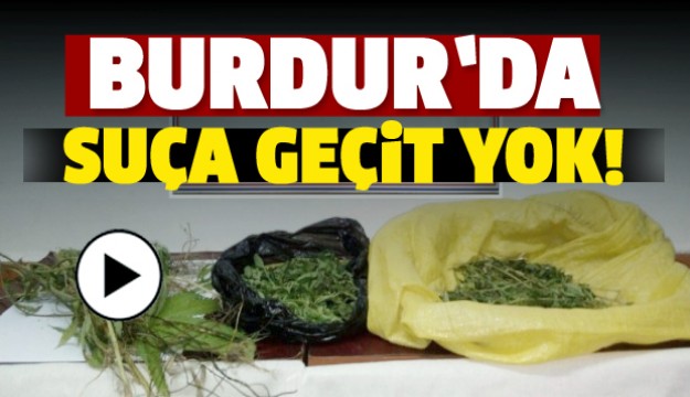 JANDARMA PAYLAŞTI BURDUR'DA SUÇA GEÇİT YOK!