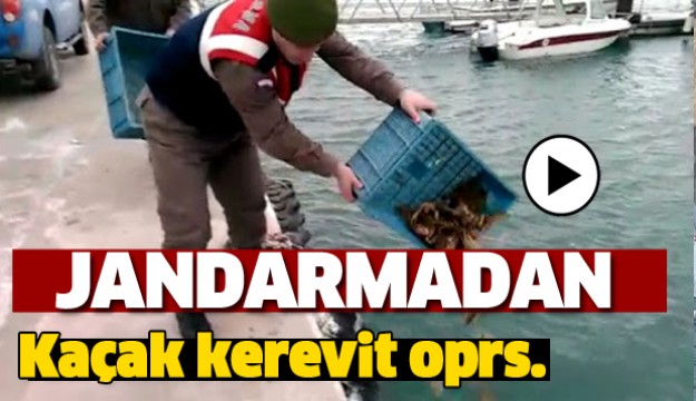 JANDARMADAN KAÇAK KEREVİT OPERASYONU