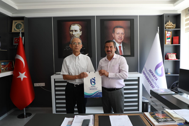 Japonyalı Bilim İnsanı Prof. Dr. Hiroshi Yamaguchi Isparta'da