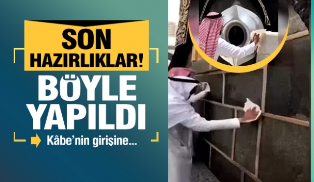 KABE'NİN GİRİŞİNE STERİLİZASYON KAPISI KOYULDU