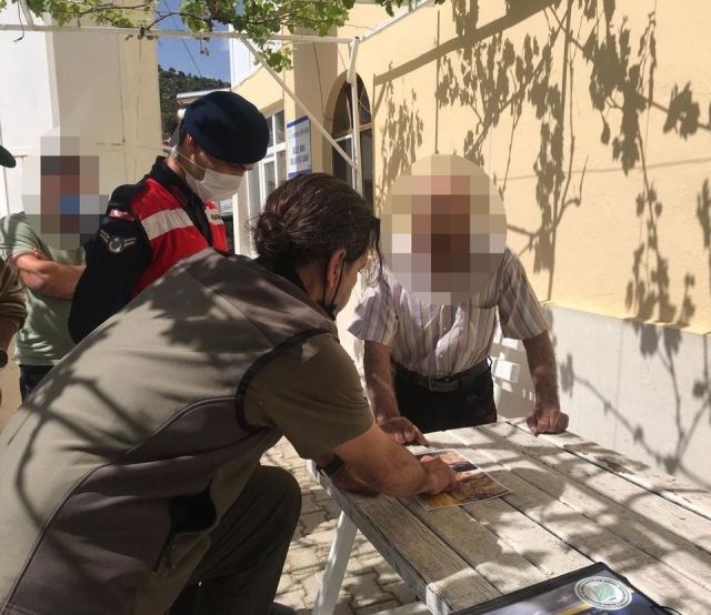 ​KAÇAK AVCILAR FOTOKAPANA TAKILDI