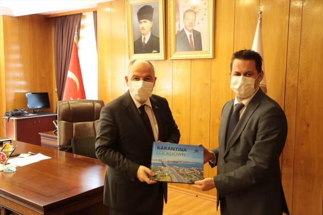 Kahramanmaraş Valisi Coşkun, AA Gaziantep Bölge Müdürü Bağrık'ı kabul etti