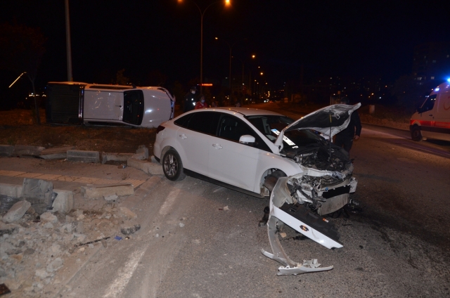 Kahramanmaraş'ta trafik kazası: 1 yaralı