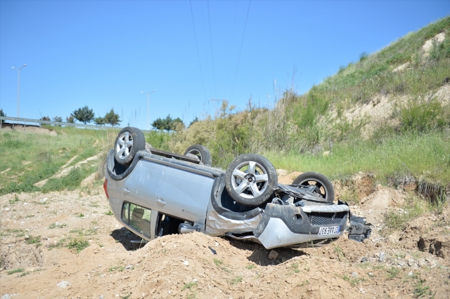 Kahramanmaraş'ta trafik kazası: 1 yaralı